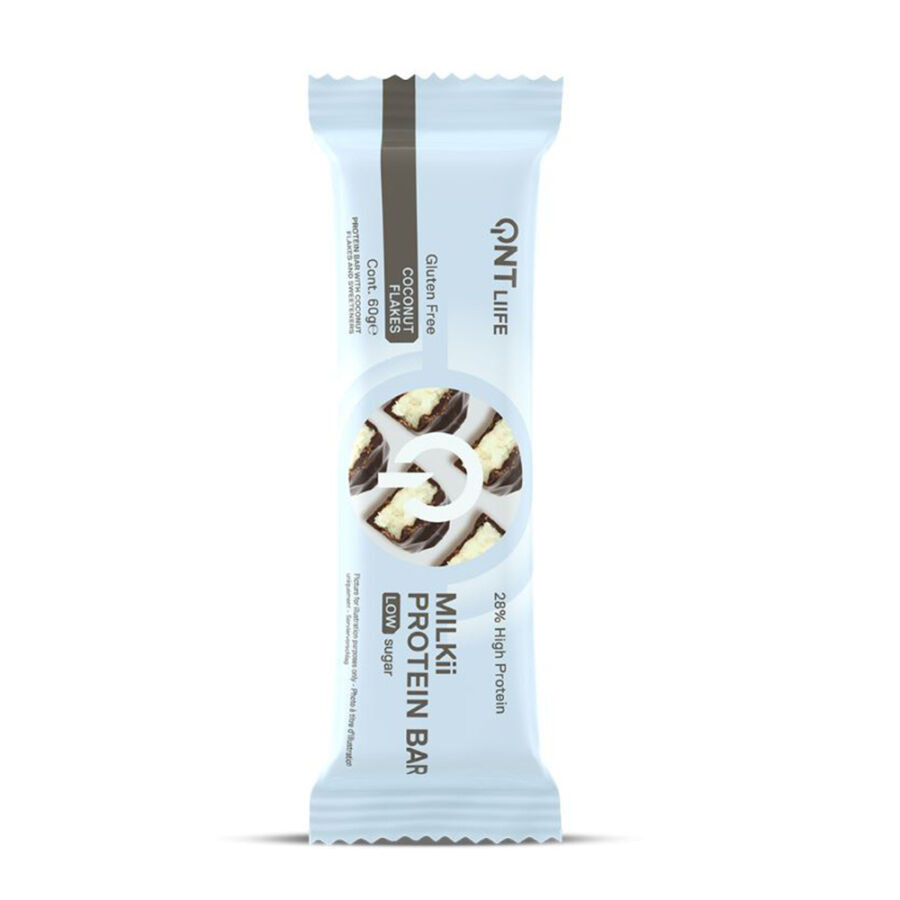 Qnt Milkii Protein Bar G Chocolate Coconut Flakes M