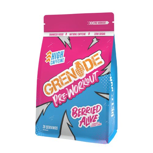 GRENADE Pre Workout - Berried Alive (Strawberry & Blueberry) 330 g