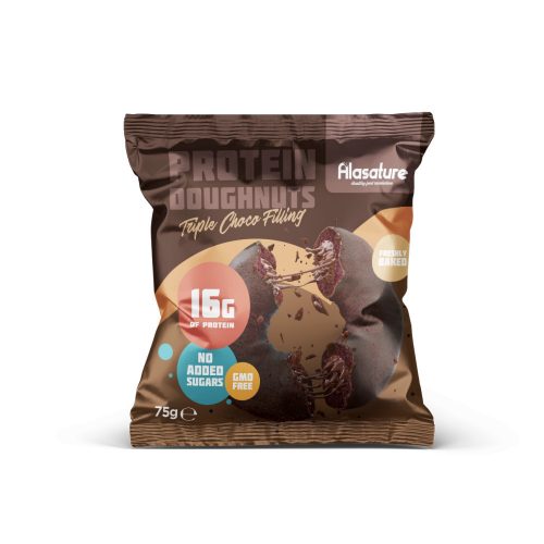 ALASATURE Protein Fánk 75 g Triple Choco Filling