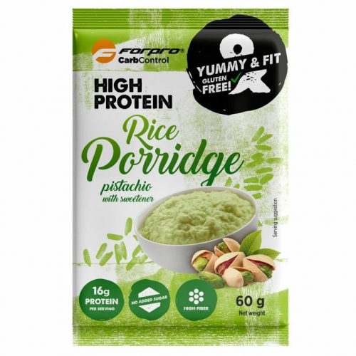 FORPRO High Protein Rice Porridge with Pistachio 20x60g