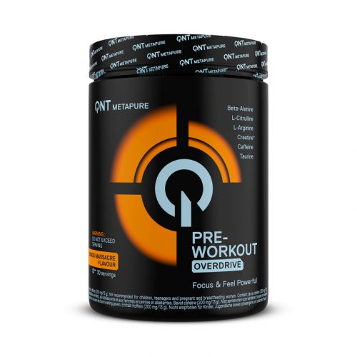 Qnt pre workout overdrive mango massacre 390 g