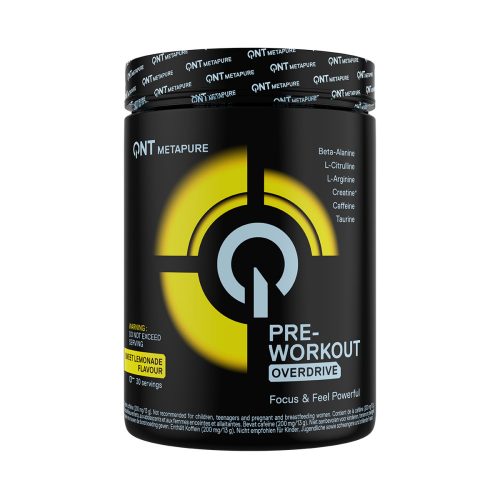 Qnt pre workout overdrive sweet lemonade 390 g