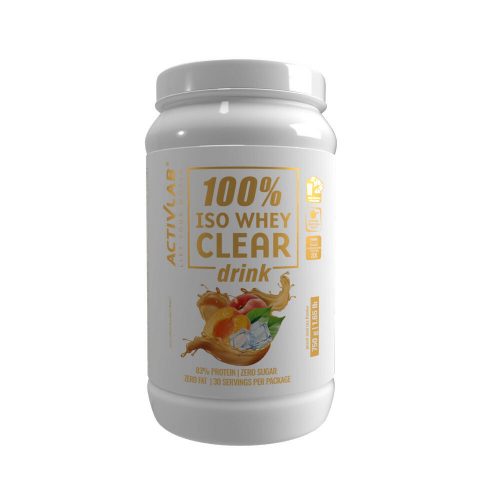 ACTIVLAB 100% ISO Whey Clear Drink 750g Peach Ice Tea