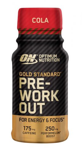 OPTIMUM NUTRITION GOLD STANDARD PRE-WORKOUT SHOT 60ML COLA