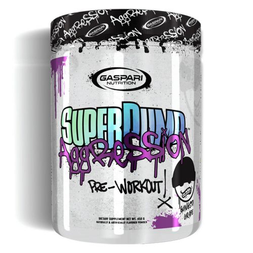 GASPARI SuperPump Agression 450g USA Gangsta Grape