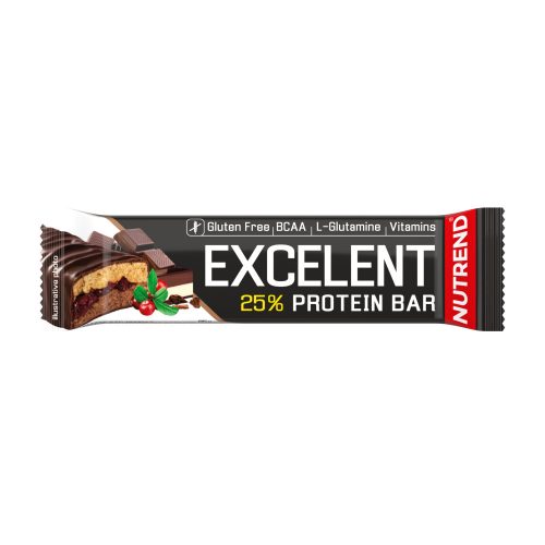 NUTREND Excelent Dubl 85g (18) Chocolate+Nougat+Cranberry