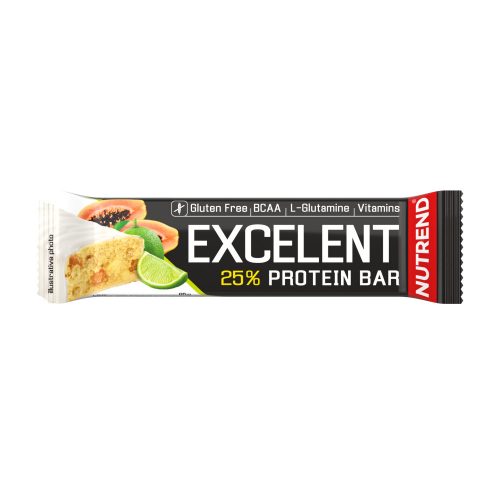 NUTREND Excelent p. bar 85g (18) Lime+Papaya