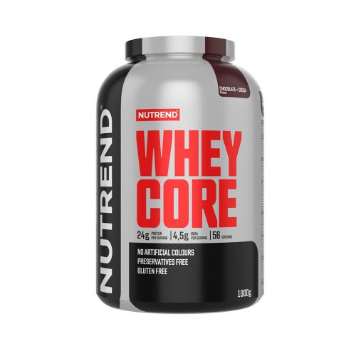 NUTREND Whey Core 1800 g Chocolate+Cocoa