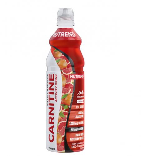 NUTREND Carnitine Drink Koffeinnel - Red Orange