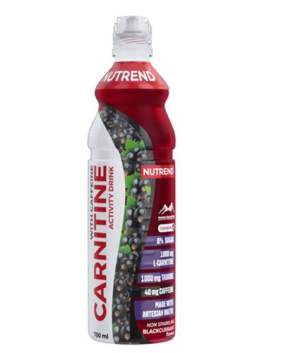 NUTREND Carnitine Drink Koffeinnel - Blackcurrant