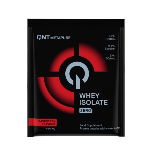 QNT METAPURE Whey Isolate Zero 30g Raspberry