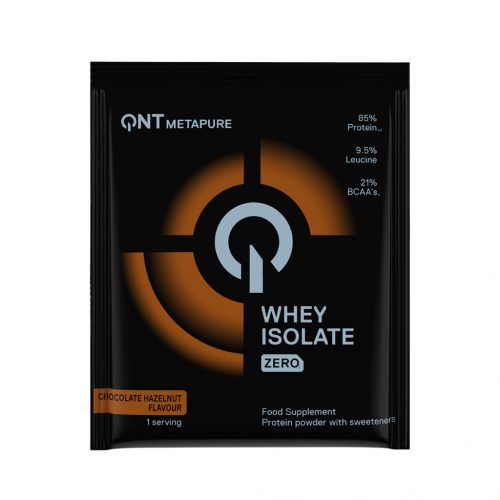 QNT METAPURE Whey Isolate Zero 30g Chocolate Hazelnut