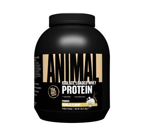 UNIVERSAL Animal Isolate Loaded Whey 5lb (2300g)-Vanilla